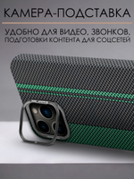 Дизайнерский чехол для IPHONE 13 PRO MAX с камерой-подставкой и MagSafe