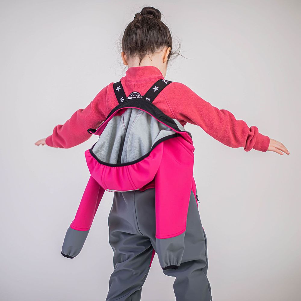 Комбинезон Softshell демисезонный "Малина"