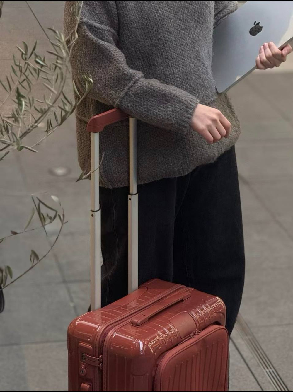Дорожный чемодан Rimowa Essential Sleeve Cabin с карманом для ноутбука