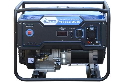 Бензогенератор TSS SGG 5000N - [5 кВт / 21.7 А] руч. старт