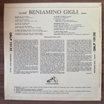 Beniamino Gigli ‎– Beniamino Gigli (Италия 1960г.)