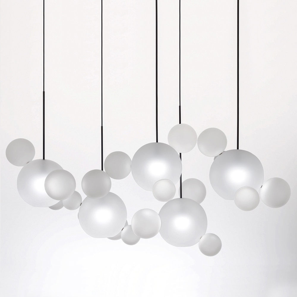 Bolle Frozen ceiling lamp  by Giopatto