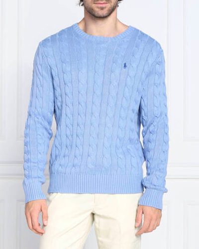 свитер POLO RALPH LAUREN - голубой(710775885)