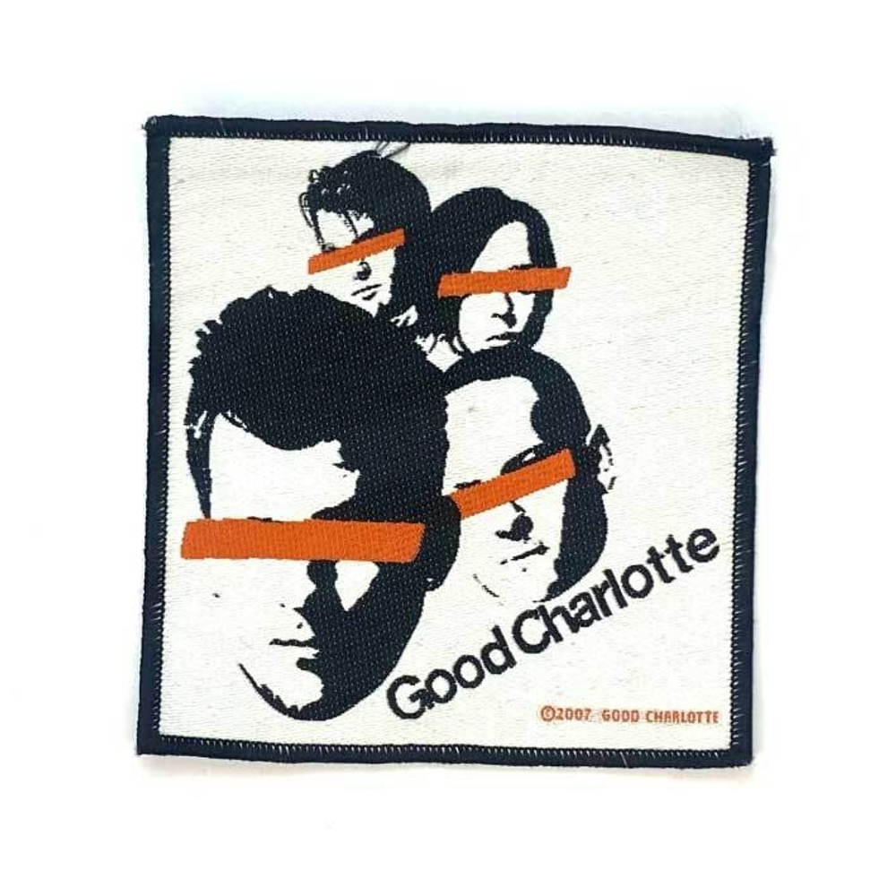Нашивка Good Charlotte лица
