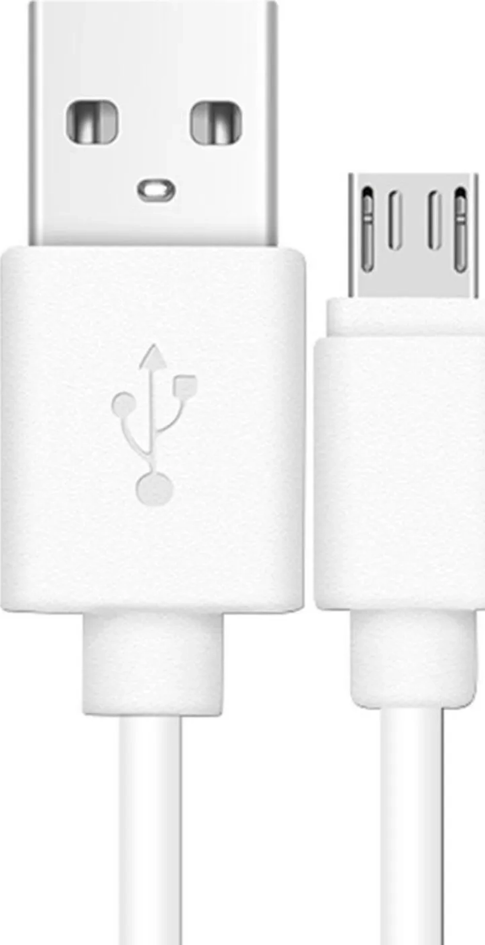 Кабель OLTO ACCZ-3015, USB - microUSB, 2А, 1м, белый