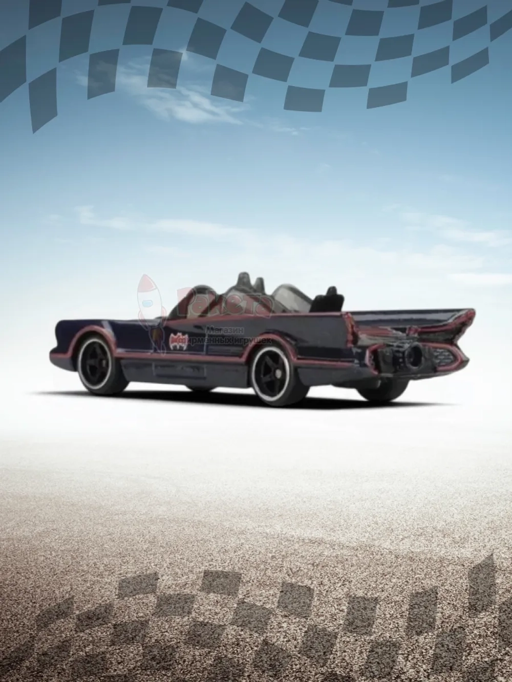 Машинка Хот Вилс Премиум TV Series Batmobile HXD63 JBL83