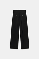 ШИРОКИЕ БРЮКИ С ВЫСОКОЙ ПОСАДКОЙ — ZARA