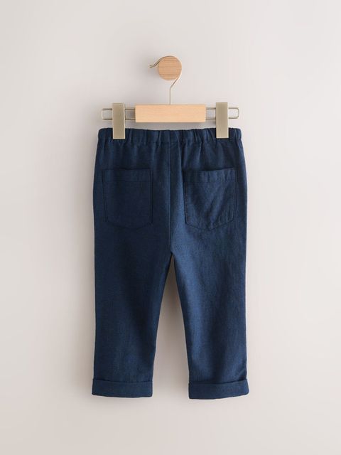 Брюки для мальчика Next AB8-362, 2 шт., Синий, Песочный
