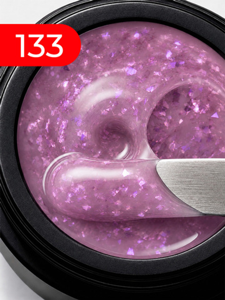 BSG Жёсткий гель для наращивания Konfityur НИЗКАЯ ВЯЗКОСТЬ №133 (13 г)