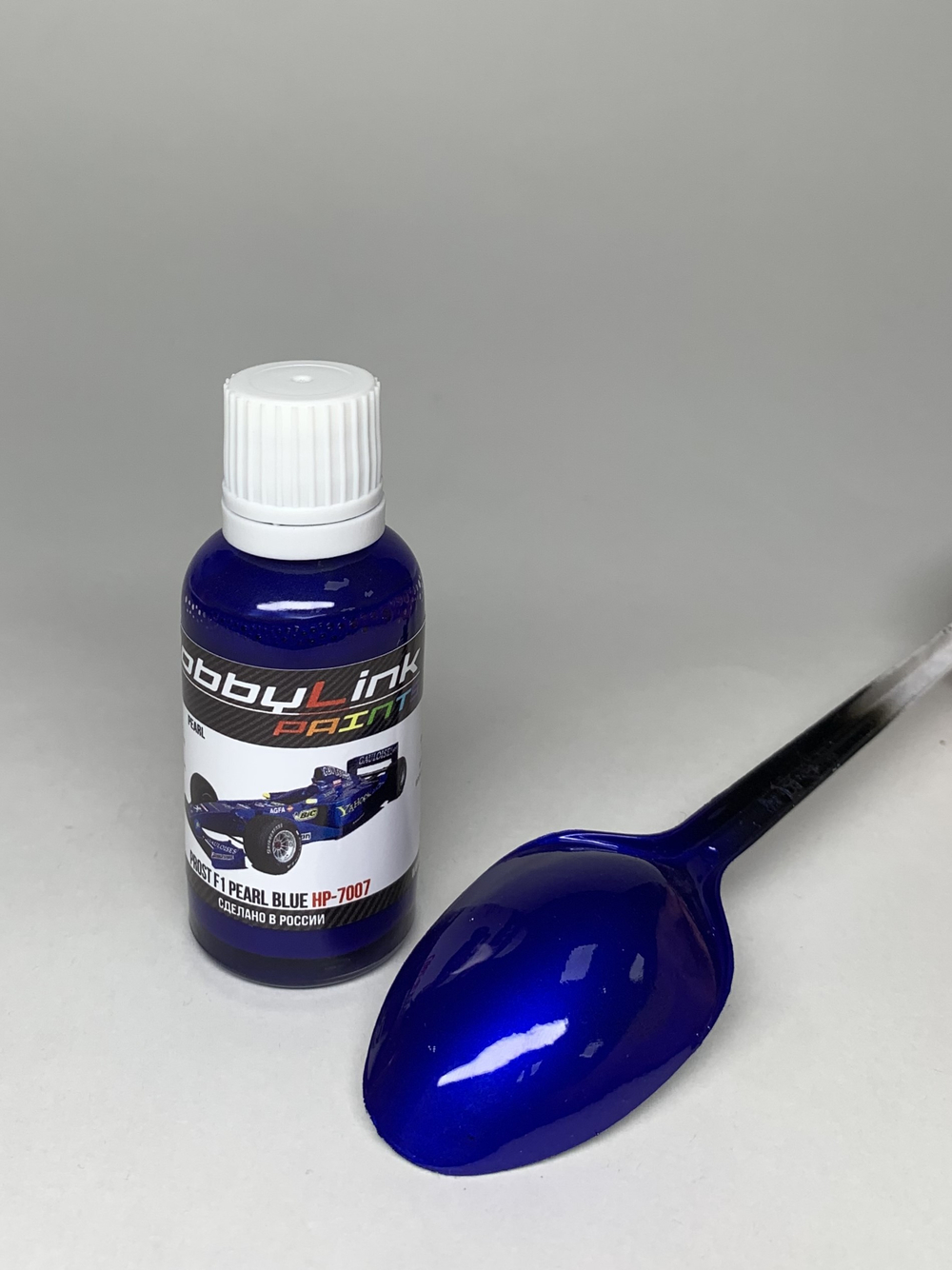 Краска лаковая HobbyLink Prost F1 Pearl Blue HP-7007