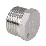 Заглушка сталь нерж Ду 15 (1/2") НР Benarmo