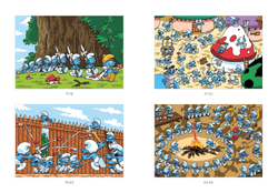 Раскраска Coloriages mystères - Schtroumpfs Tome 2, 128 стр.