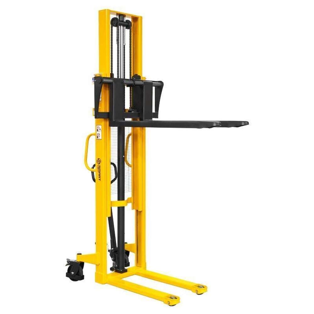 Ручной гидравлический штабелер SDJ 1530 (1500 кг; 3 м; вилы 310-830 мм) SMARTLIFT (SMART)