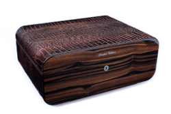 Хьюмидор Gentili на 75 сигар Limited Edition Croco dark