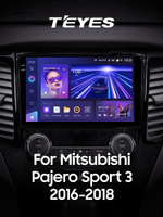 Teyes CC3 2K 9"для Mitsubishi Pajero Sport 3 2016-2018