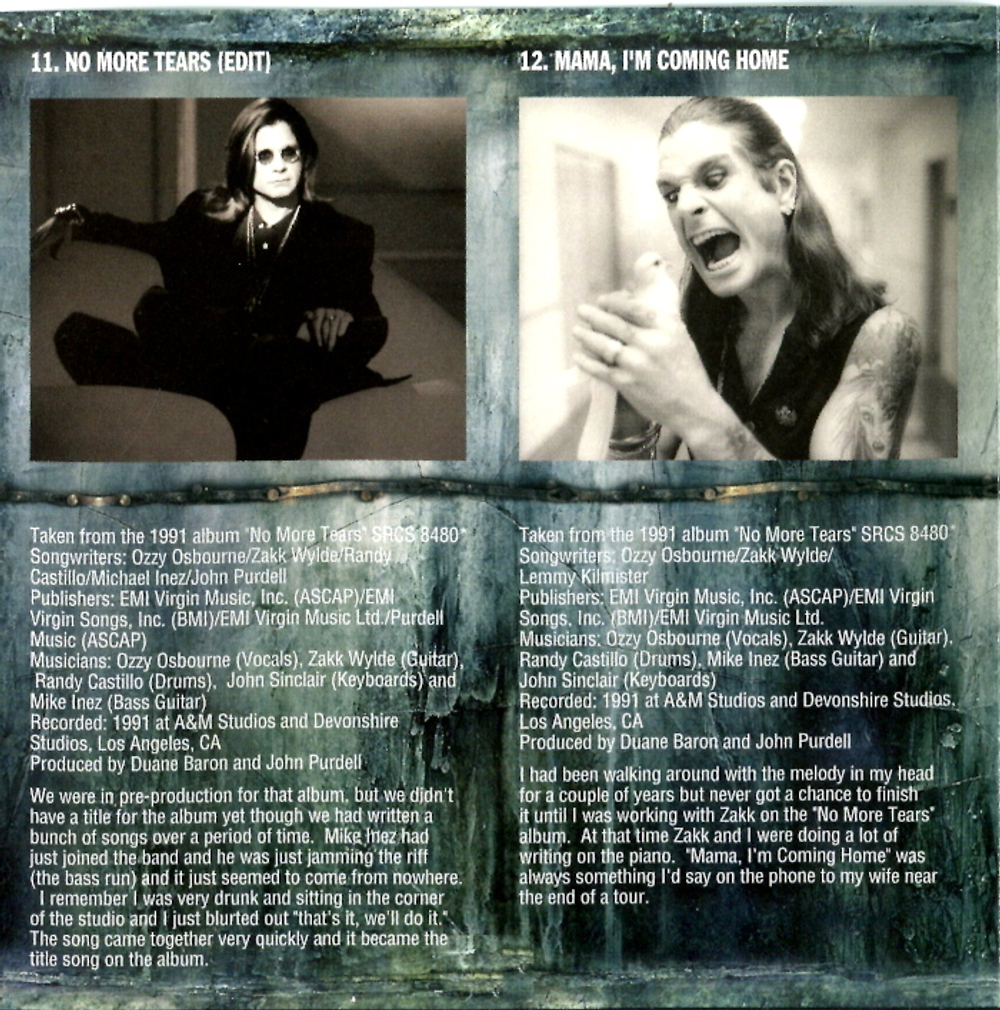 Ozzy Osbourne / The Ozzman Cometh (2CD)