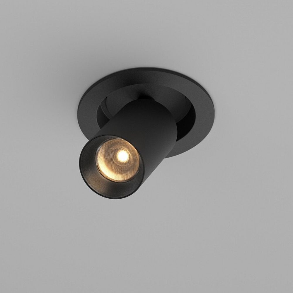 Встраиваемый светильник на штанге Maytoni FOCUS LED C071CL-7W2.7K-B