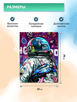 Картина на стену "Космос" 30х40см 1шт.