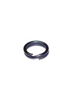 Заводное кольцо Fish Crystal  MAT BLACK SLIM SPLIT RING 6011 №5 ( 5 упаковок )