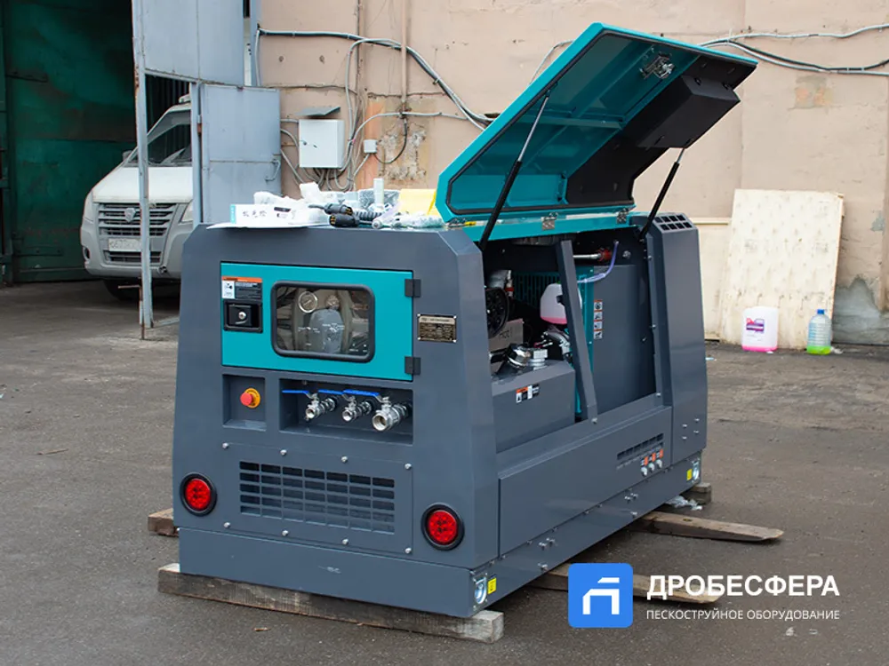 Дизельный винтовой компрессор MASTER BLAST MB185D