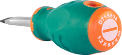 D71S638 Отвертка стержневая шлицевая ANTI-SLIP GRIP, SL6.5х38 мм