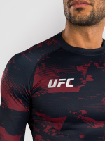 Рашгард Venum UFC Zenith Fight Week Navy Blue/Burgundy/Silver L/S
