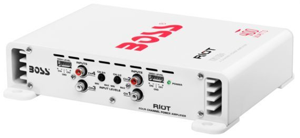 Усилитель Boss Audio MR1004, 400 Вт, 4 канала