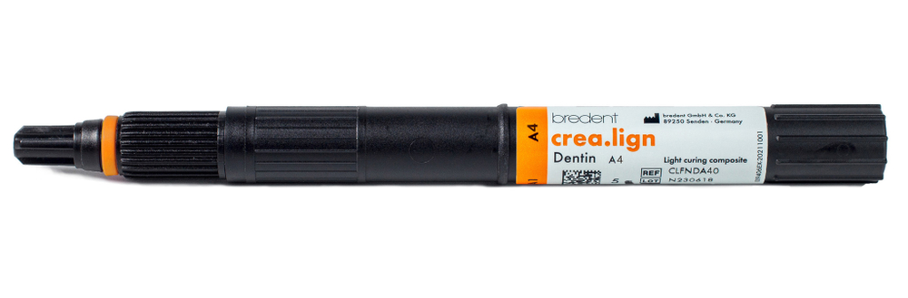 CLFNDA40 бредент bredent креа.лайн гель дентин  Dentin A4 (5г)
