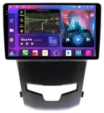 Магнитола для SsangYong Actyon 2 2013-2021 - FarCar BM355M-2K монитор 9.5" 2K QLED на Android 14, Быстрая, CarPlay, 4G SIM-слот