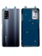 Задняя крышка для Iqoo Z1X черная (Black) со стеклом камеры