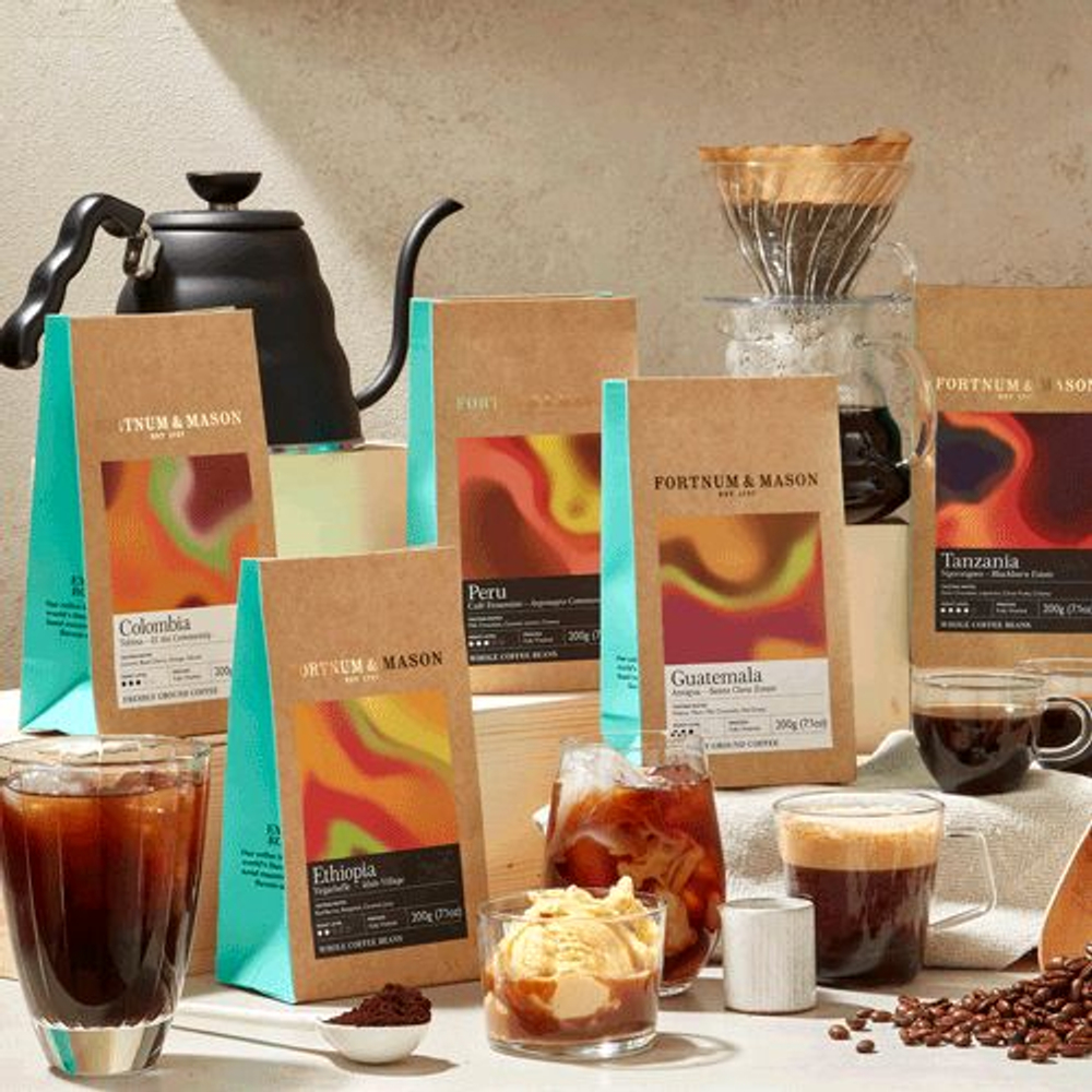 Fortnum and Mason Кофе в зернах Tanzania Blackburn Estate (2 пачки по 200 г)
