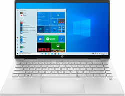 Ноутбук 14" HP Pavilion x360 14t-dy000 Core i5 1135G7/8Gb/512Gb SSD/14" HD Touch/Win11 Серебристый (23S31AV)