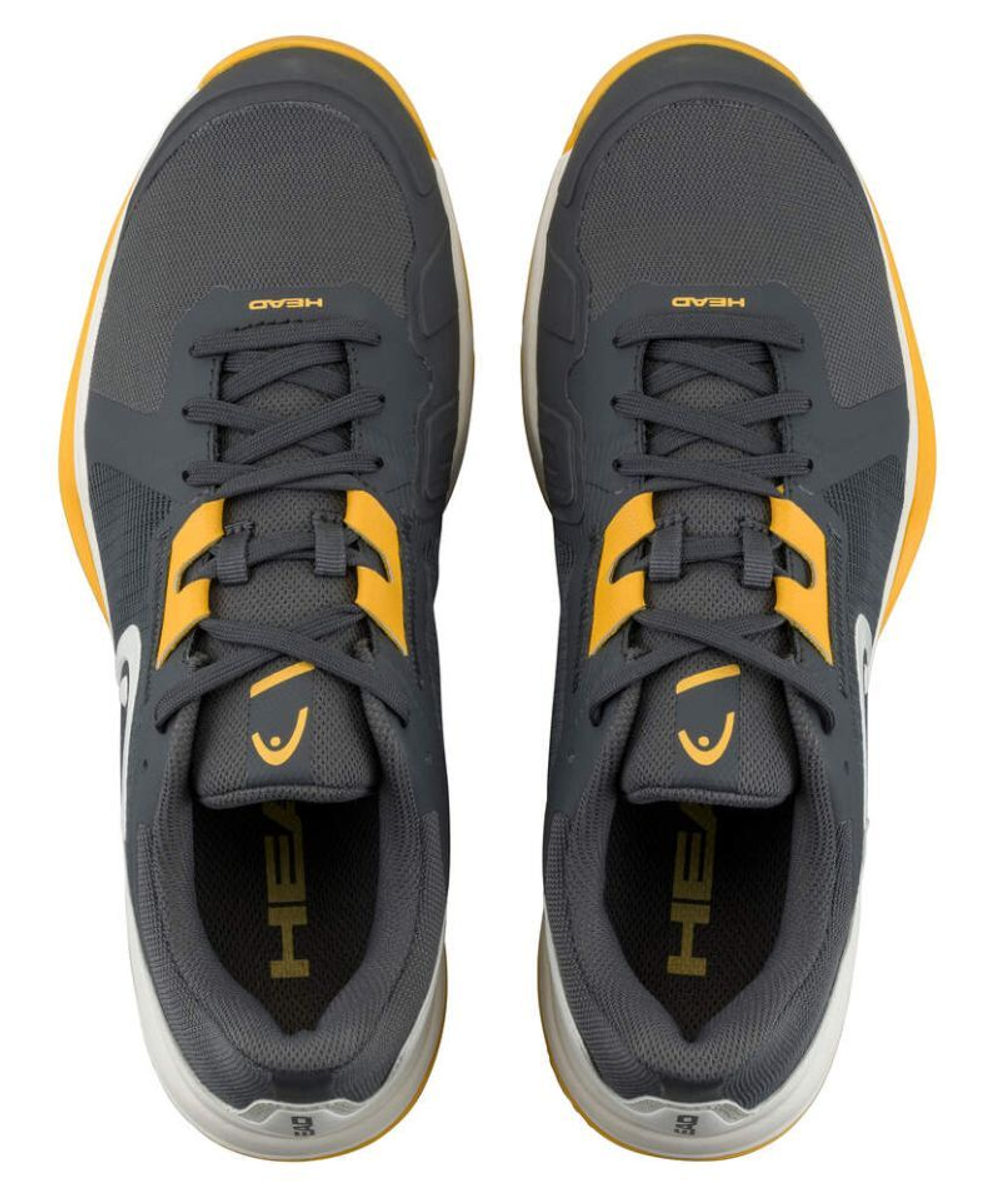 Теннисные кроссовки Head Sprint Team 3.5 - dark grey/banana