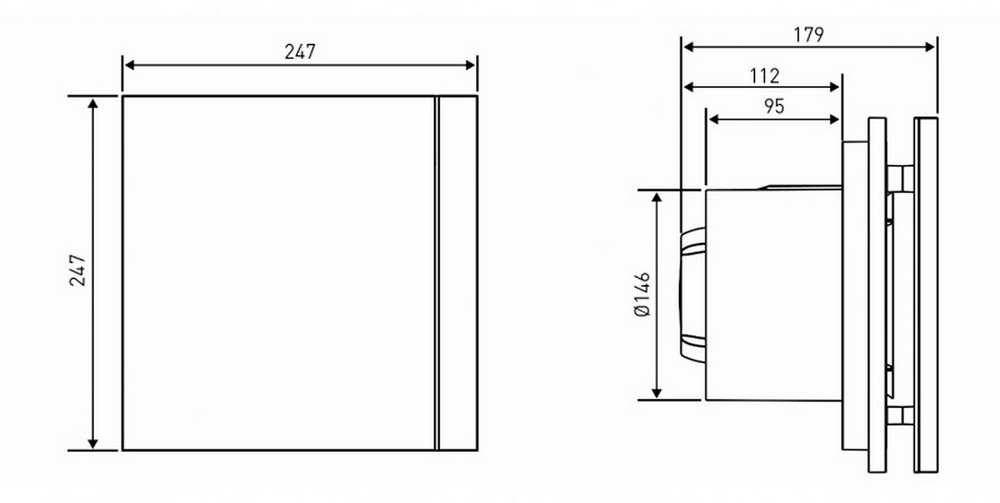 Накладной вентилятор Soler & Palau SILENT-300 CZ PLUS DESIGN-3С