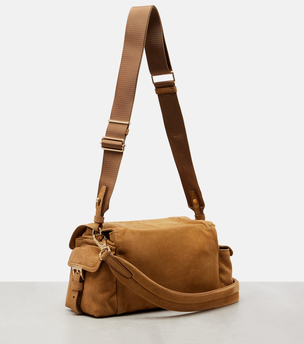 Сумка Prada Explore Medium Suede Shoulder "Cinnamon"