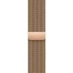 Умные часы Apple Watch Series 9 GPS + Cellular, 45mm, Stainless Steel Case with Gold Milanese Loop (Золотистый)