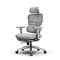 Эргономичное компьютерное кресло FoxGear NETZ модель X, серый (FG-NETZ-X-GY)