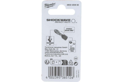 Бита Milwaukee SHOCKWAVE PH1 25мм 2шт