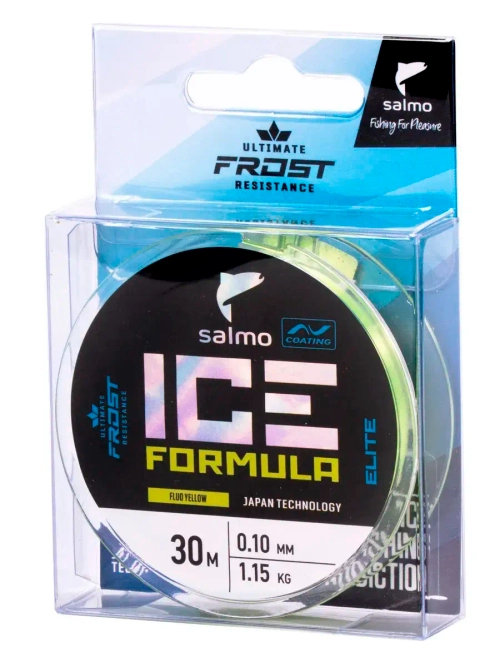 Леска Elite ICE FORMULA Fluo Yellow 30 метров