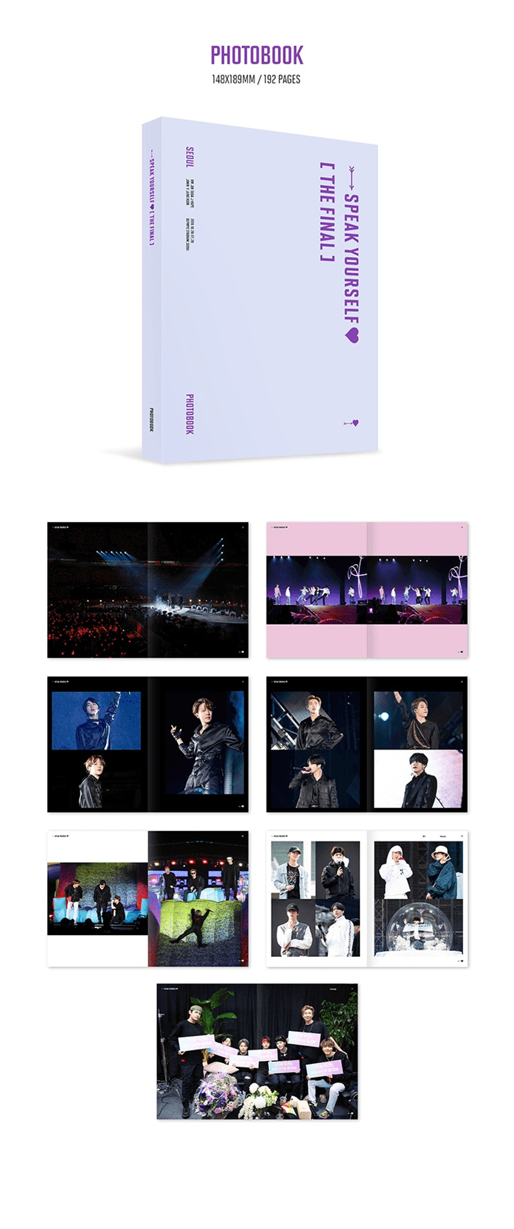 BTS WORLD TOUR ‘LOVE YOURSELF : SPEAK YOURSELF’ [THE FINAL] DVD