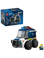 Конструктор Лего Сити Машины Полицейский грузовик 60481 | LEGO City Rides Police Truck | компактный 71 деталь 5+