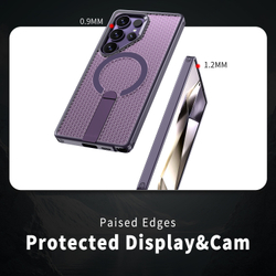 Прозрачный чехол Mesh Pro Magnetic Case для Samsung Galaxy S23 Ultra