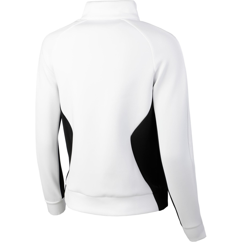 Женская теннисная толстовка Lotto Squadra W II - bright white/all black