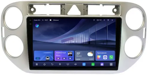 Магнитола для Volvo XC90 2006-2014 - Kuberg QLed+2K, Android 14, TS105, Быстрейшая, CarPlay, SIM-слот