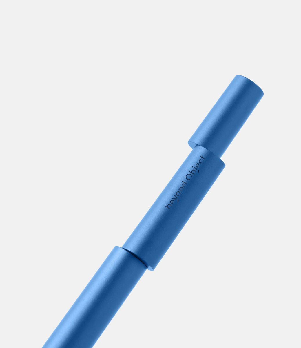Beyond Object Align Twist Blue — ручка из алюминия