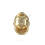 Муфта для PE-X труб аксиальная латунь Дн 25х3/4" НР РОС