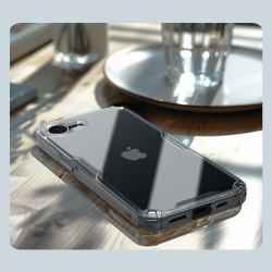 Прозрачный усиленный чехол от Nillkin для iPhone 16e и iPhone 17e, серия Nature TPU Pro Case