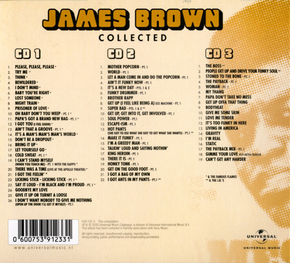 James Brown / Collected (3CD)