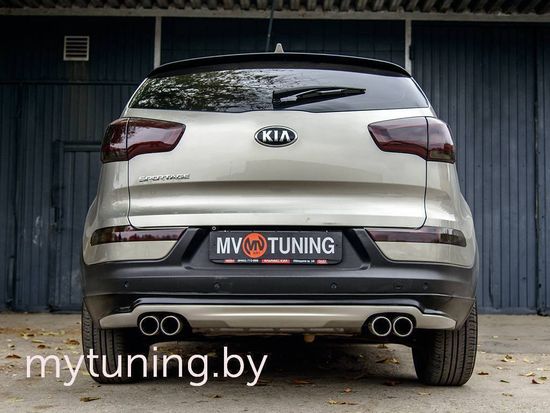 Юбка IXION заднего бампера для Kia Sportage III