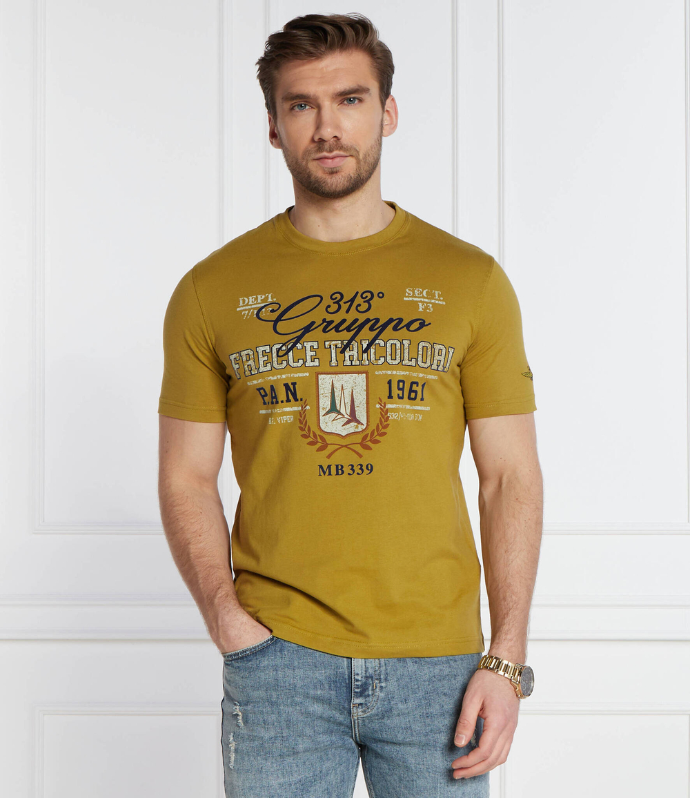 Футболка Aeronautica Militare - оливковый (TS2221J641)